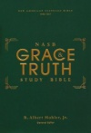 NASB, The Grace and Truth Study Bible, Hardcover, Green, Red Letter, 1995 Text, Comfort Print